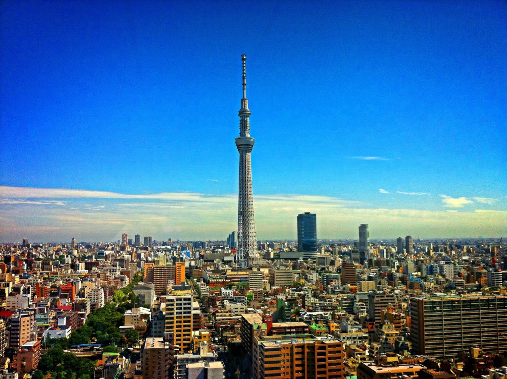 Destinacije Tokio
