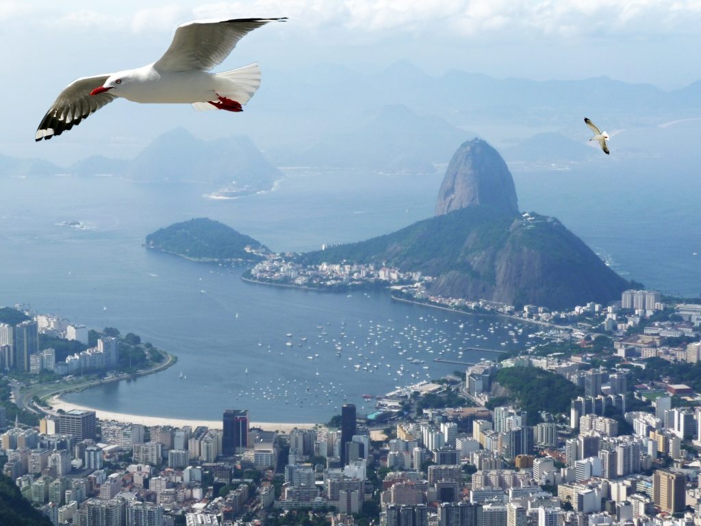 Pogled na mesto Rio de Janeiro