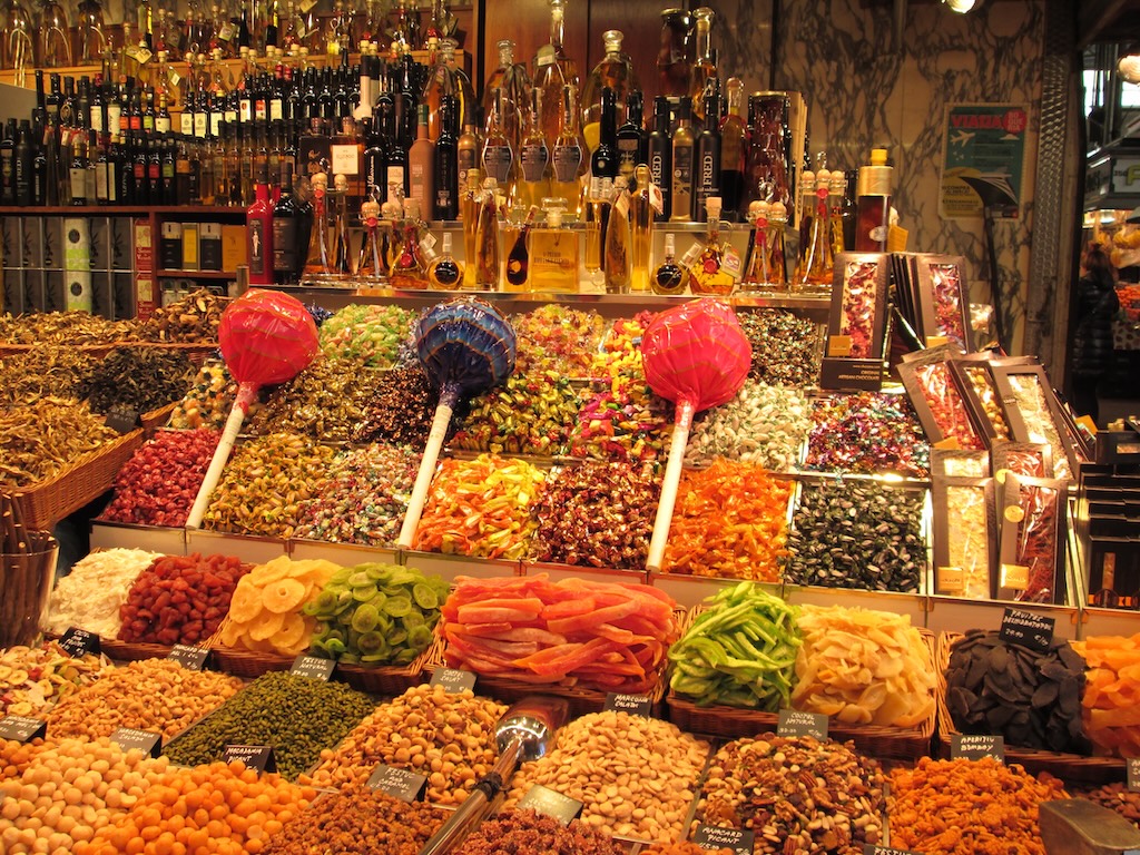 Tržnica na ulici La Rambla