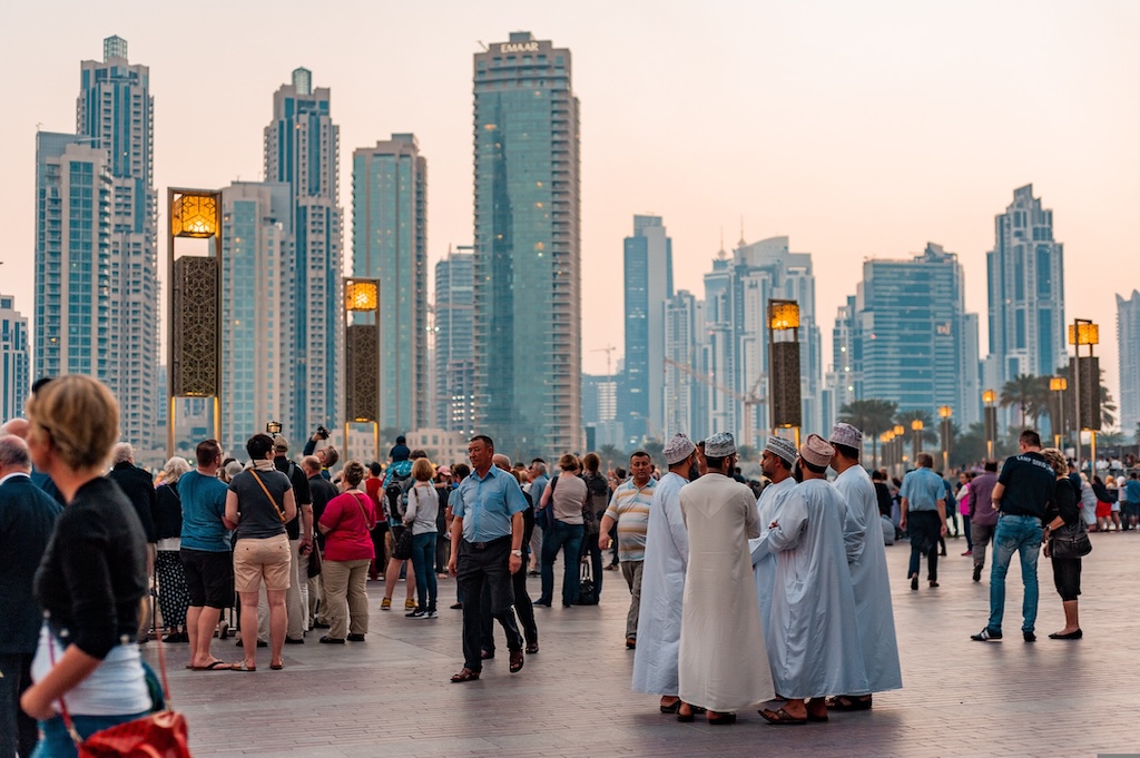 Dubai Mall in fontane